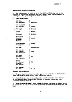 1974 Scientific Committee Report