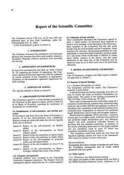 1979 Scientific Committee Report
