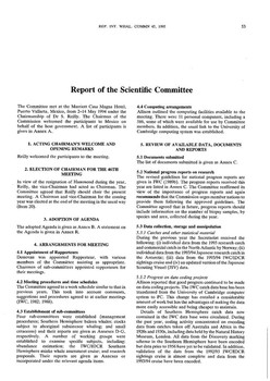 1994 Scientific Committee Report