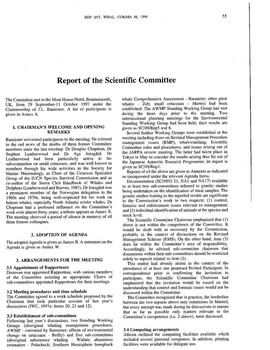 1997 Scientific Committee Report