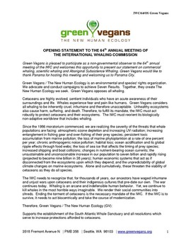 64/OSn Green Vegans