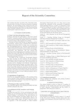 2014 Scientific Committee Report