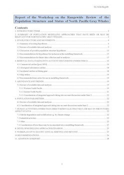 SC/65b/Rep08 Report of the Workshop on the Rangewide Review of the Population Structure and Status of North Pacific Gray Whales