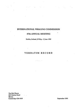 Verbatim Record 1995