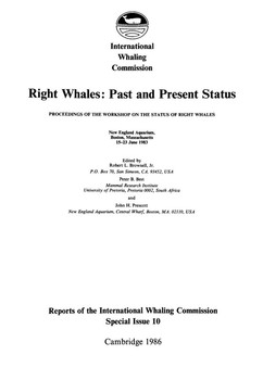 SI10 Right Whales 1986